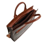 Kahve Editta Kadın Evrak Çantası