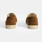 Kahve Erkek Süet Püsküllü Loafer