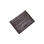 Kahve Fraser Deri Kartlık