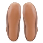 Kahve Kadın Fluffy Yünlü Patik