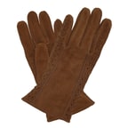 Kahve Kadın Süet Eldiven