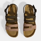 Kahve Kadın Toka Detaylı Sandalet