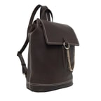 Kahve Marge Kadın Deri Sırt Çantası