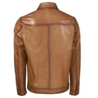 Kahve Mendes Erkek Deri Mont