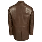 Kahve Miguel Erkek Deri Kaban