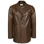 Kahve Miguel Erkek Deri Kaban