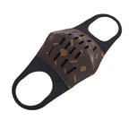 Kahve Monogram Yüz Maskesi - S