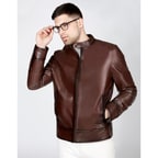 Kahve Moor Erkek Deri Ceket