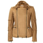 Kahve Nadine Kadın Kürk Mont