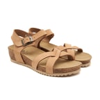 Kahve Pansy Kadın Sandalet