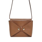 Kahve Rose Kadın Deri Bel Çantası