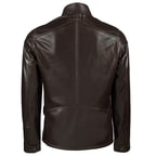 Kahve Tiago Erkek Deri Ceket