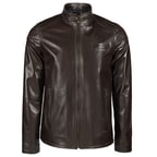 Kahve Tiago Erkek Deri Ceket