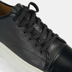 Kalinda Siyah Erkek Deri Bağcıklı Günlük Ayakkabı