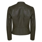 Kalle Haki Kadın Deri Ceket