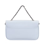 Karla Mavi Kadın Deri Omuz Çantası