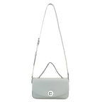 Karla Yeşil Kadın Deri Omuz Çantası