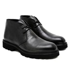 Karola Siyah Erkek Deri Bot