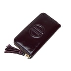 Kathleen Bordo Kadın Rugan Cüzdan