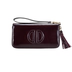 Kathleen Bordo Kadın Rugan Cüzdan