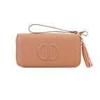 Kathleen Kahve Kadın Deri Cüzdan