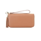 Kathleen Kahve Kadın Deri Cüzdan