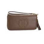Kathleen Kahve Kadın Deri Cüzdan
