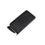 Kathleen Siyah Kadın Deri Cüzdan