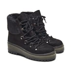 Kavya Siyah Kadın Süet Bot