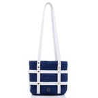 Kenyon Lacivert Kadın Hasır Omuz Çantası