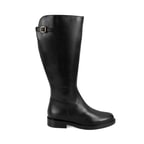 Kiar Siyah Kadın Deri Çizme