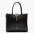 Kinsey Siyah Kadın Deri Omuz Çantası