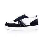 Kirk Lacivert Erkek Deri Spor Ayakkabı