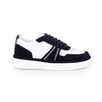 Kirk Lacivert Erkek Deri Spor Ayakkabı