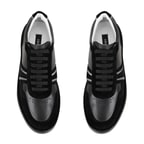 Kirk Siyah Erkek Deri Spor Ayakkabı