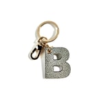 Kırmızı B Harfi Deri Anahtarlık