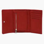 Kırmızı Kadın Deri Cüzdan