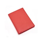 Kırmızı Kadın Deri Kartlık