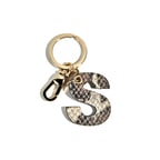 Kırmızı S Harfi Deri Anahtarlık