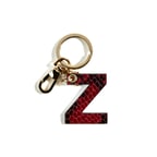 Kırmızı Z Harfi Deri Anahtarlık
