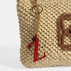 Kırmızı Z Harfi Deri Anahtarlık