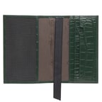 Kroko Baskılı Deri Pasaportluk