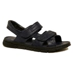 Lacivert Donati Erkek Deri Sandalet