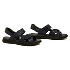 Lacivert Donati Erkek Deri Sandalet