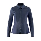 Lacivert Kadın Deri Ceket