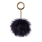 Lacivert Kadın Ponpon Anahtarlık