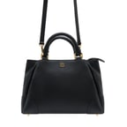 Laney Siyah Kadın Deri Omuz Çantası