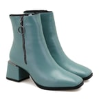 Laura Turkuaz Kadın Topuklu Bot