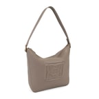 Lauretta Gri Kadın Deri Omuz Çantası