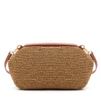 Lazuli Bej Kadın Hasır Clutch